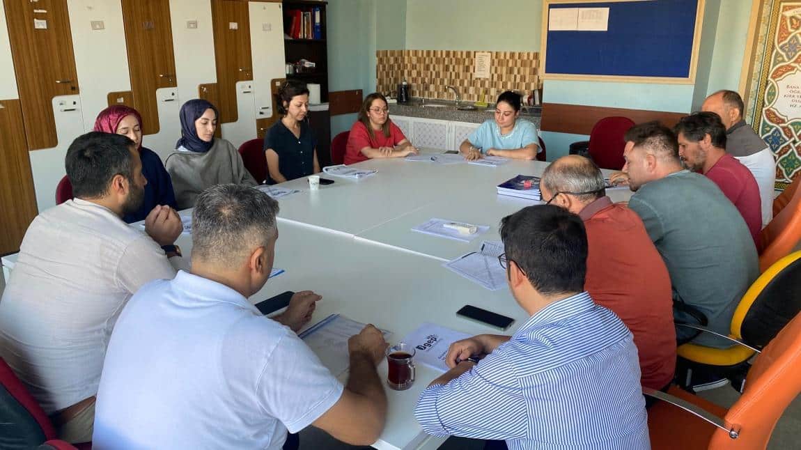 2025-2026 Eğitim-Öğretim Yılı BİGEP Sene Başı Toplantımızı Gerçekleştirdik